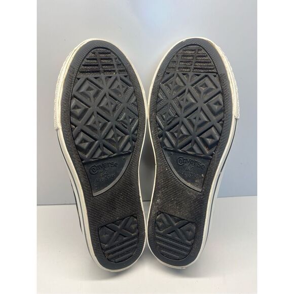 Converse Star Juniors Kids Sz 3 Low Shimmer Leopard Cheetah Animal Print 640469F - Picture 10 of 10